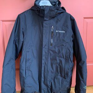 Columbia multi-season raincoat (black)